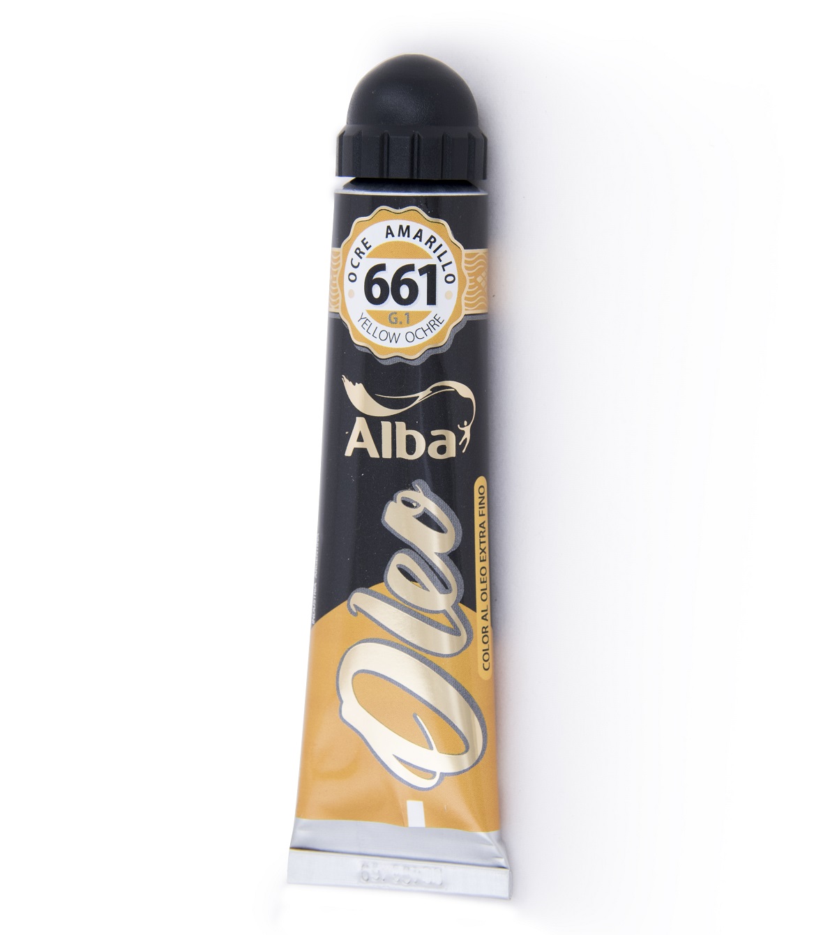 Oleo profesional alba 60 ml g1 661 ocre amarillo - 60 ML - Alba Artística